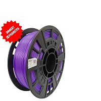 3д пластик pla Silk фиолетовый прозрачный 1кг — купить в магазине самара3д.рф